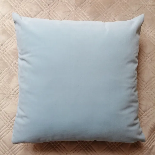 Fashion home Decoratieve Kussenhoes 45x45 cm Velours Blauw