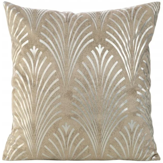 Eurofirany Decoratieve Kussenhoes Blink Beige 45x45 cm - Zacht Polyester