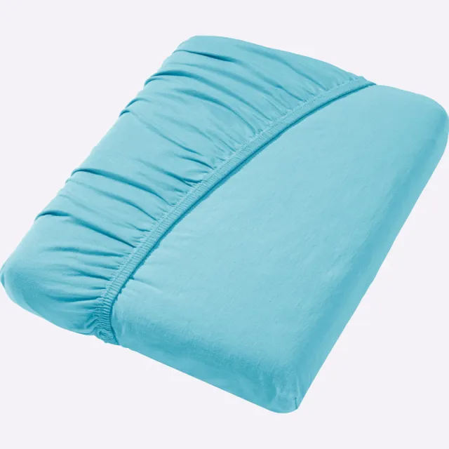 hoeslaken turquoise aquamarine