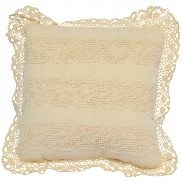 Jedeka Hygge Kussenhoes Scandinavisch 40x40 Ecru - Sfeervol & Comfortabel