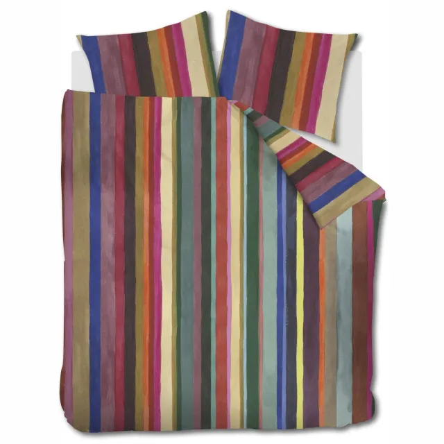 Oilily Fiesta Lines lits-jumeaux dekbedovertrek multi