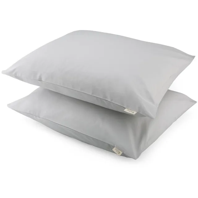 Walra Kussensloop Crispy Cotton - 2x 60x70 - Grijs