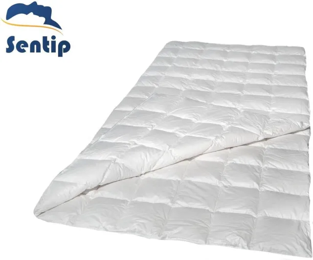 sentip dekbed - dekbedden - DONZEN - DONS - GANZENDONS - 200x200 - 100% KATOEN - all year - enkel wit