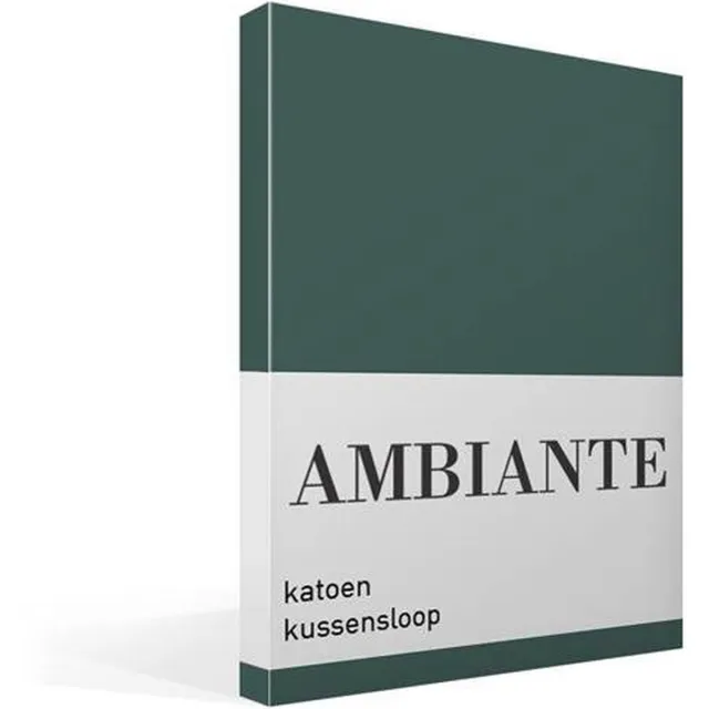 Ambiante Kussensloop - 60x70 cm - Dark Green