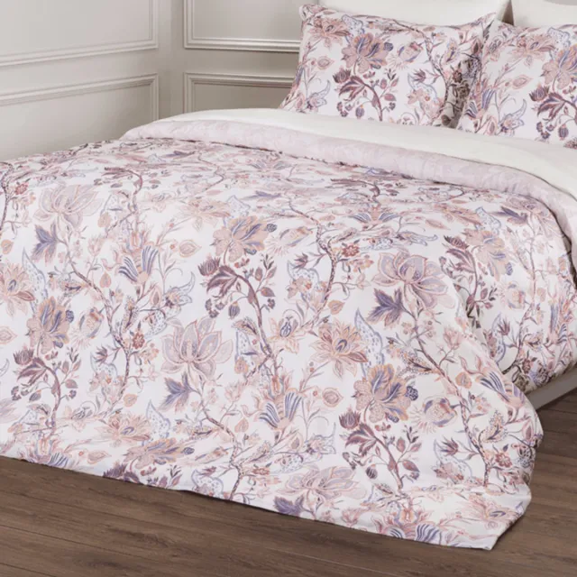 Dommelin Dekbedovertrek Bacio Tencel Satijn 300tc Multi-Roze