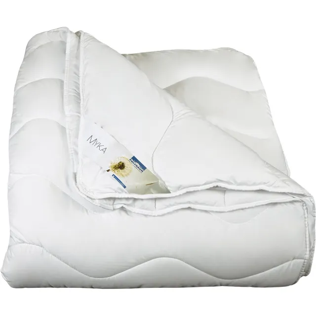 Polydaun Myka dekbed - 4-seizoenen - GRS gerecyclede Isocraft® vulling - zeer zacht - lits-jumeaux - 240x220 cm - wit