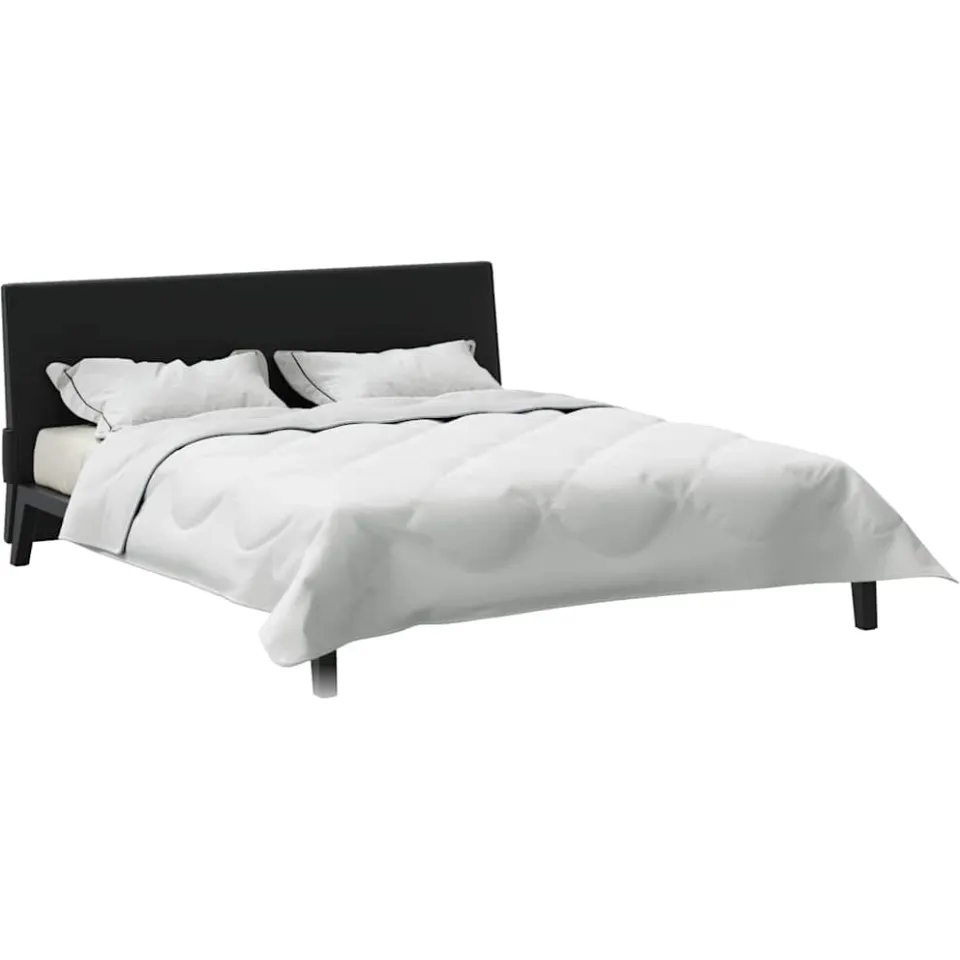 vidaXL 2-in-1 Dekbed 240 x 200 x 8 cm Winter Polyester Wit Ademend, foto 2