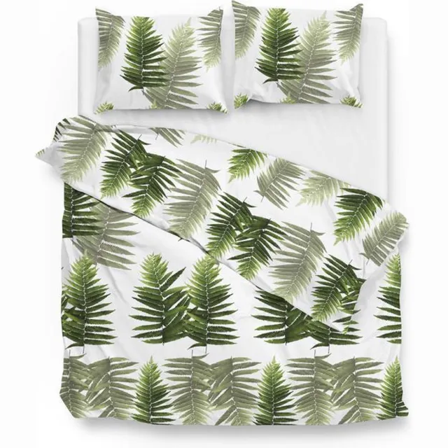 Zo! Home ZoHome Donny Dekbedovertrek - Litsjumeaux - 240x200/220 cm - Green