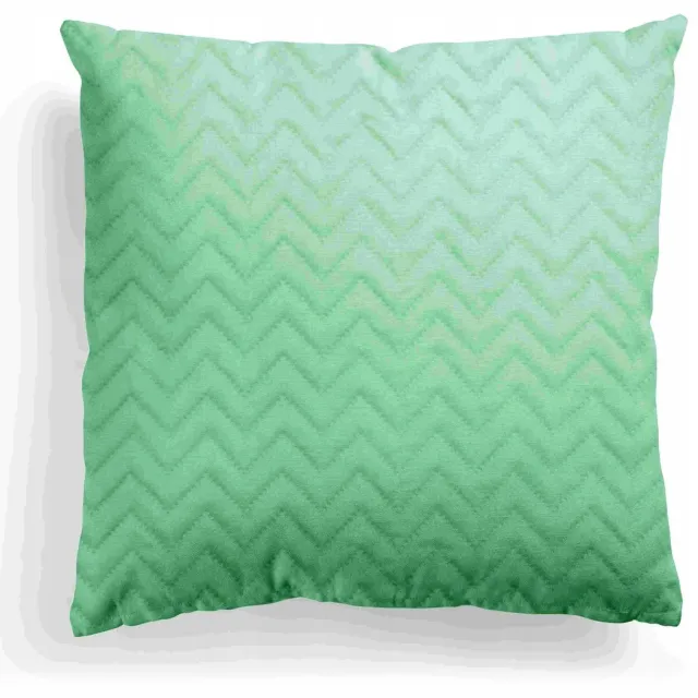 DOMAREX Decoratieve Kussenhoes 40x40 cm - Zacht Geknoopt Sierkussen Mint