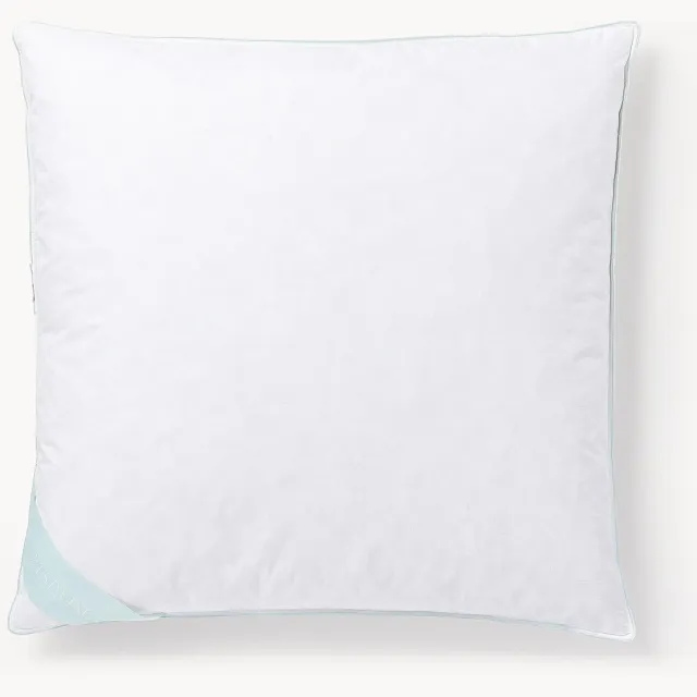 Westwing Collection Veren hoofdkussen Comfort, stevig Wit