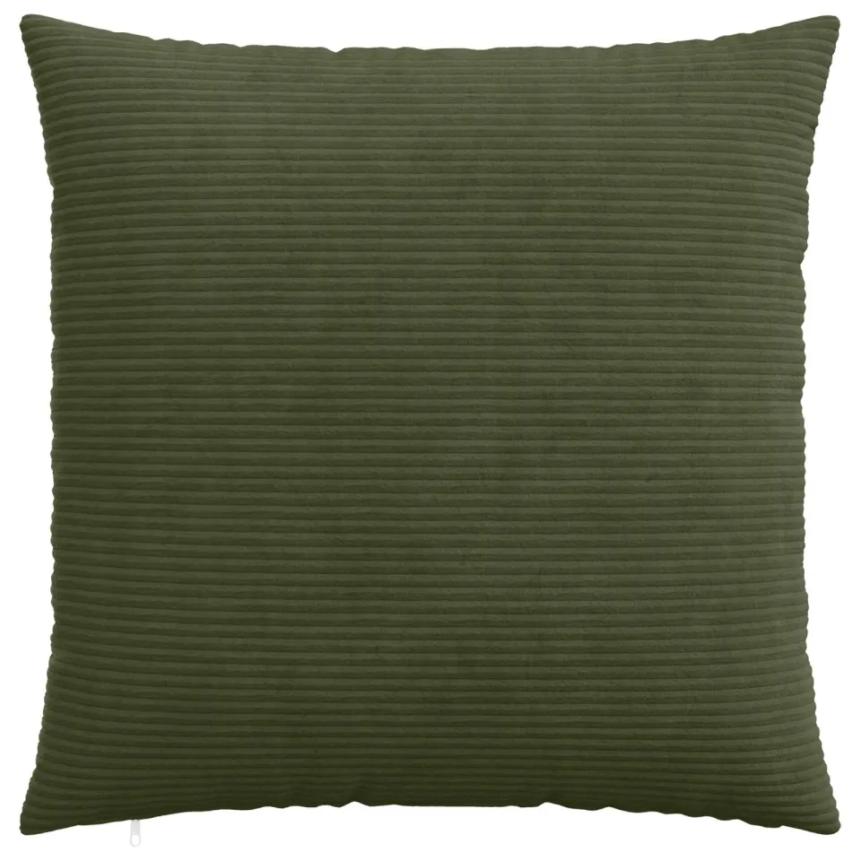 vidaXL Kussensloop 6 st HEERLEN Groen 80 x 80 cm corduroy, foto 3