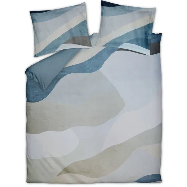 Vandyck Dune dekbedovertrek lits-jumeaux blauw
