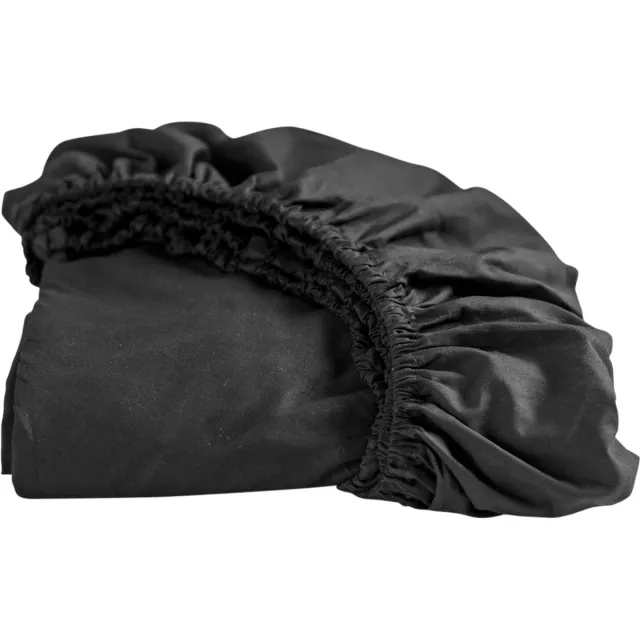 Cinderella Hoeslaken - Jersey - 100% Katoen - Tot 25 cm hoog - Zwart