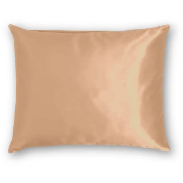 Silk Heaven Zijden kussensloop 60x60cm Goud ritssluiting - 22 Momme - 100% moerbeizijde - Silk Heaven - 60x60cm / Ritssluiting