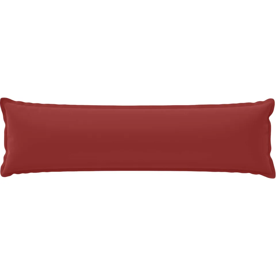 vidaXL Kussensloop HOUTEN Wijnrood 40 x 145 cm Polyester, foto 4
