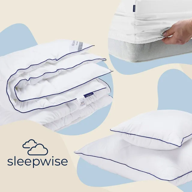 Sleepwise Beddengoedset voor kinderen, Beddengoed kinderen, Overtrek voor dekbedden OEKO-TEX® getest, Microvezel kussen- en dekbedovertrek, Hypoallergeen kinderbeddengoed robot