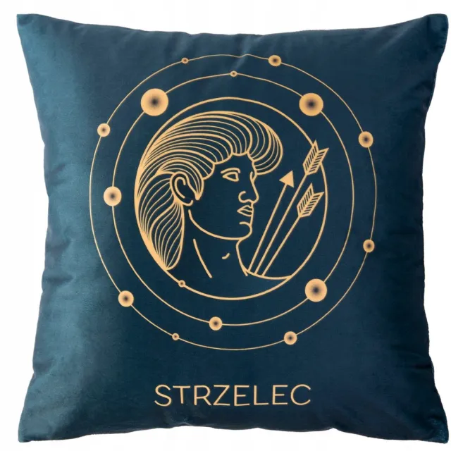 Darymex Zodiac Kussensloop 40x40 Boogschutter - Decoratief & Stijlvol Zwart