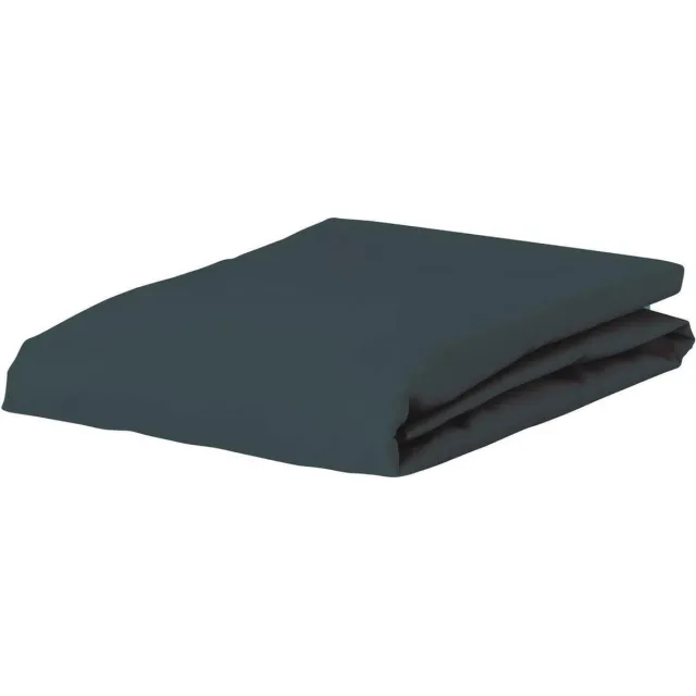 Essenza The Perfect Organic Jersey Hoeslaken Pine green - 90-100 x 200-220 cm