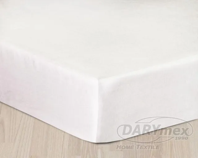 Darymex Satijnen Matrashoes met rubberen band 200x220 cm wit