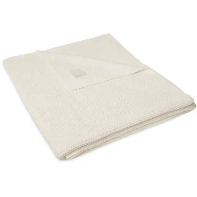 Jollein ledikantdeken Basic Knit ivory