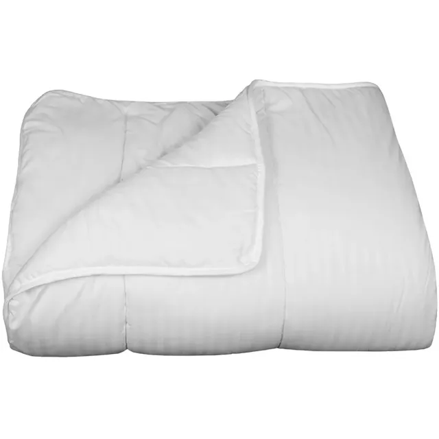 Queens hotelcollectie dekbed - enkel - anti-allergeen - holle vezel vulling – 155 x 220 cm wit