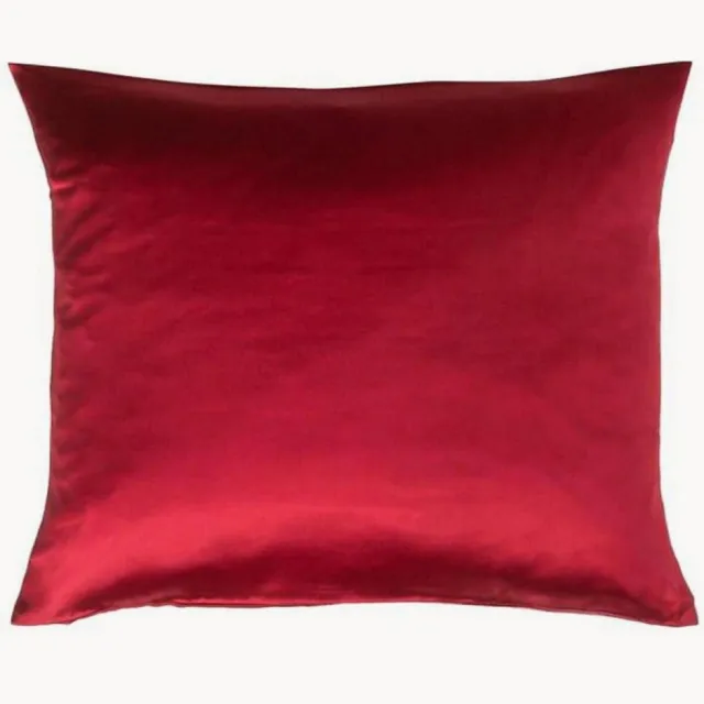 Sichou Zijde-satijnen kussenhoes Amare van 22 momme 6A premium moerbeizijde Rood