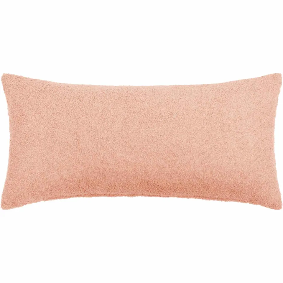 vidaXL Kussensloop 2 st HEERLEN Roze 40 x 70 cm Bouclé
