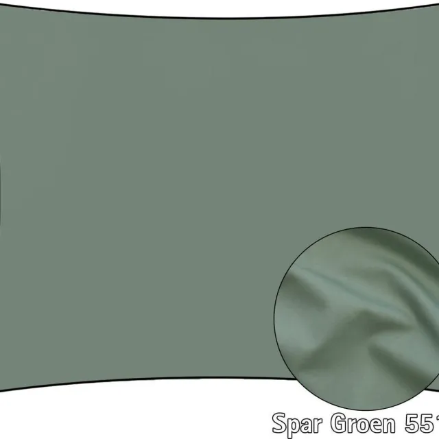 Dommelin Kussensloop Katoen Percal 200 counts Spargroen 60x70 (2 stuks) Spar Groen 551