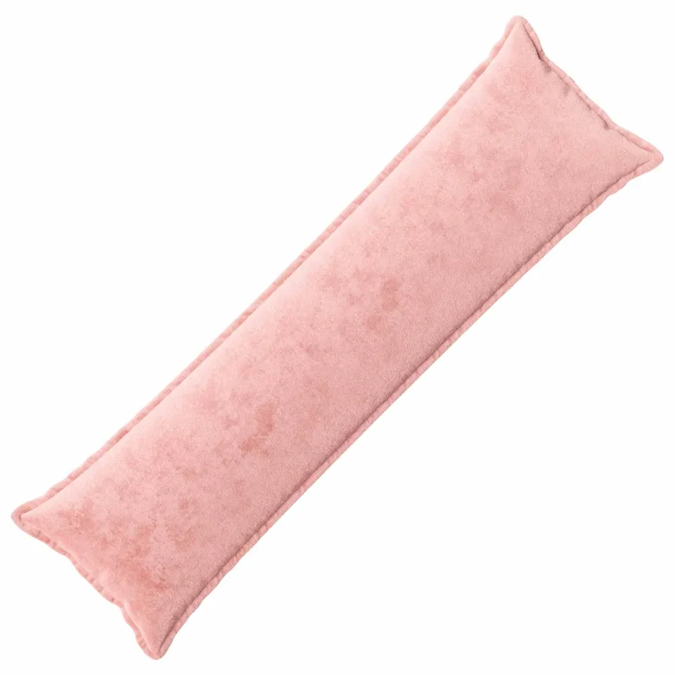 vidaXL Kussensloop HOUTEN Roze 40 x 145 cm Flanel