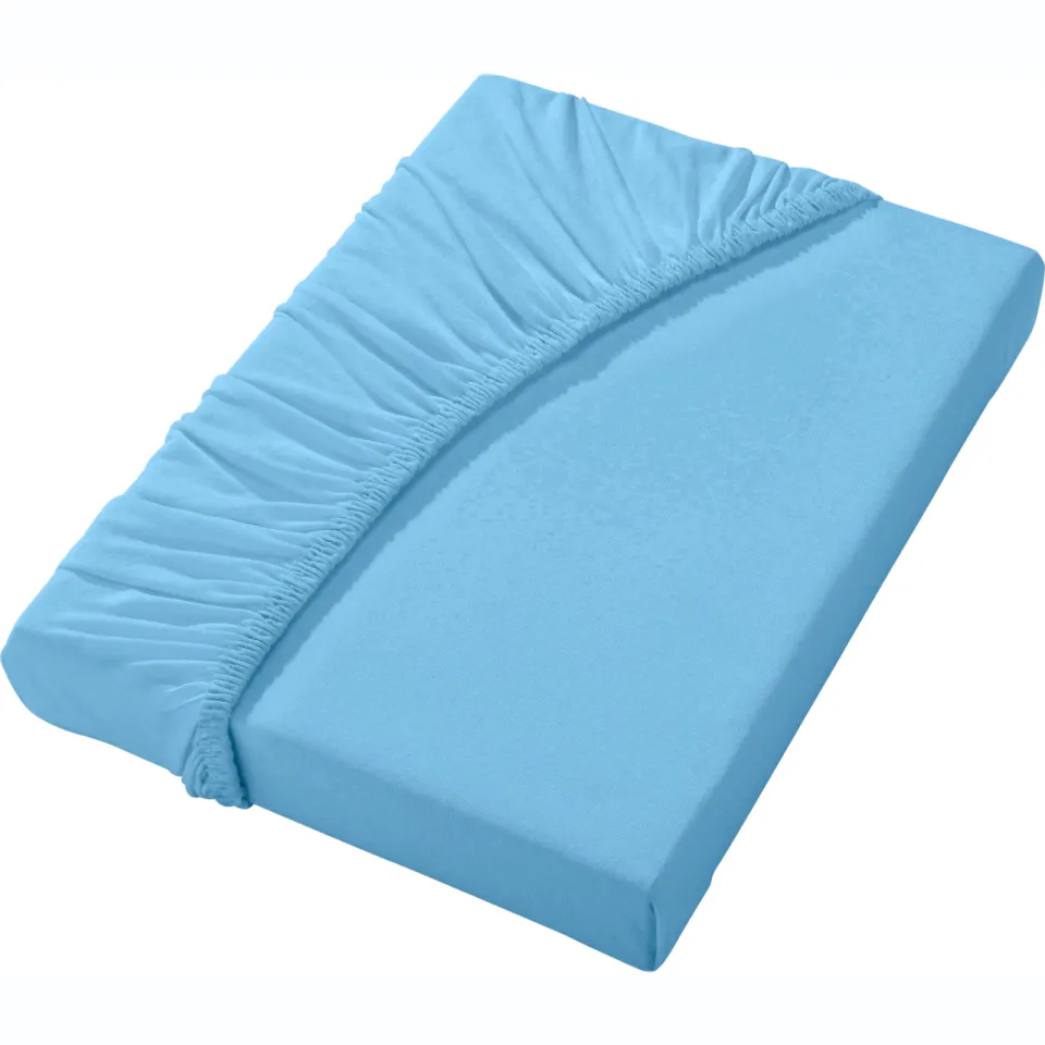 hoeslaken blauw bleu