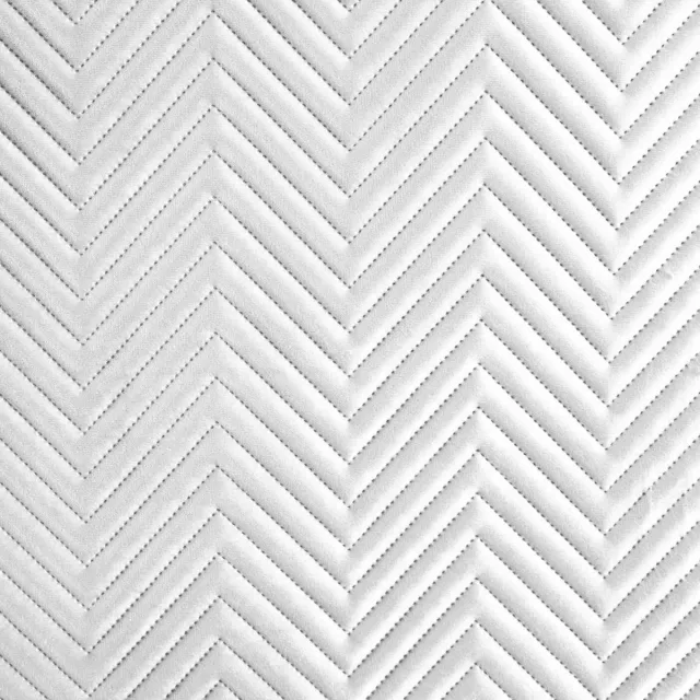 Eurofirany Gewatteerde plaid Sofia 200x220 - Stijlvol huishoudtextiel Wit
