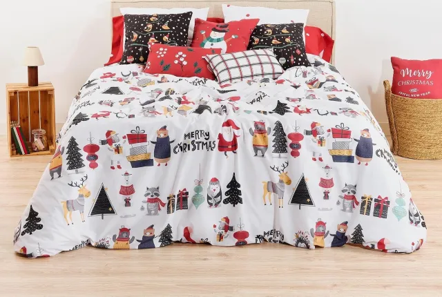Belum Kerst Dekbedovertrek Belum Lappland 17 Katoen Polyester Multicolor