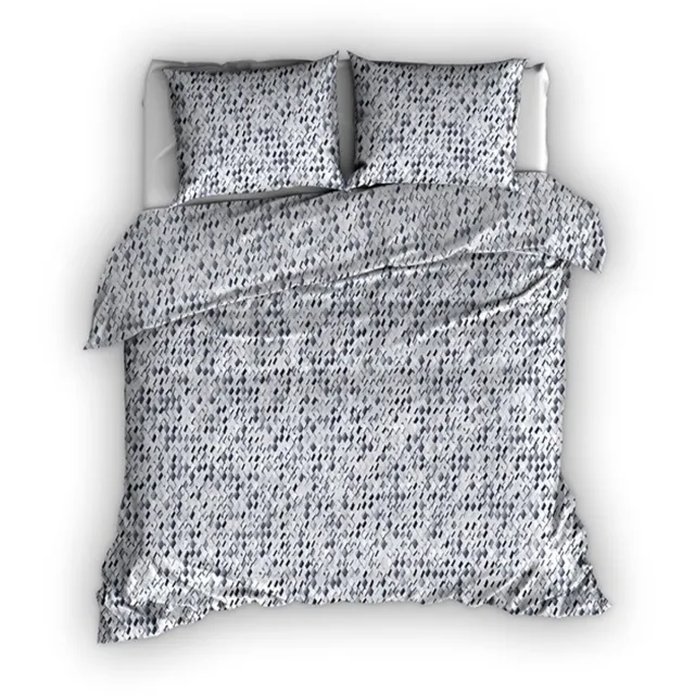 Satin D Or Satin d’Or Picnic - Dekbedovertrek - Lits-jumeaux - 240x200/220 cm + 2 kussenslopen 60x70 cm - Grijs