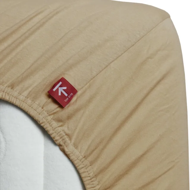Beddinghouse Jersey - Splittopper Hoeslaken - 180x200/220 - Camel