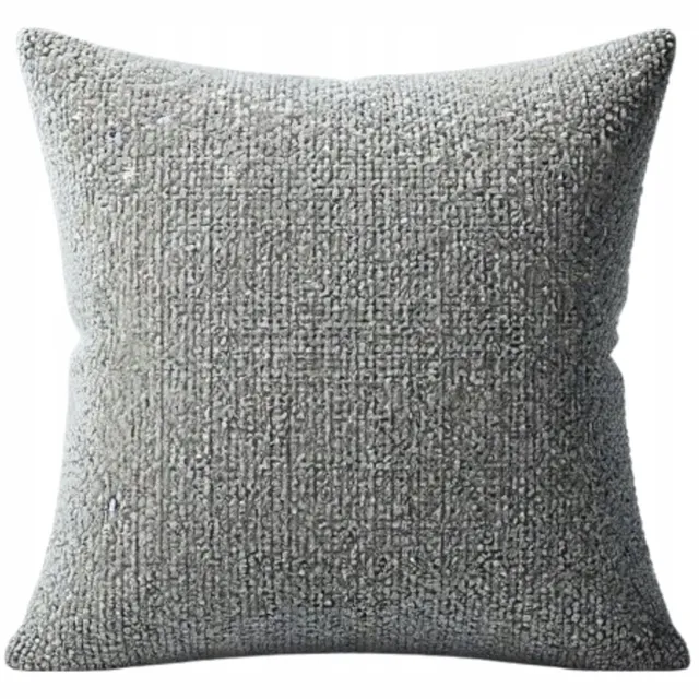 MMO-EURO Martyna Opiełka Decoratieve Kussenhoes Boucle 45x35 cm - Stijlvol Grijs