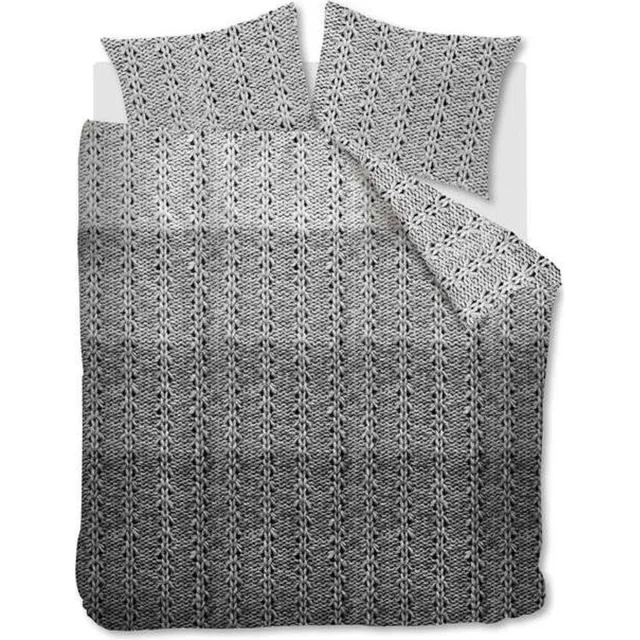 Ariadne At Home ARIADNE Handcraft Dekbedovertrek - Dark Grey Multi