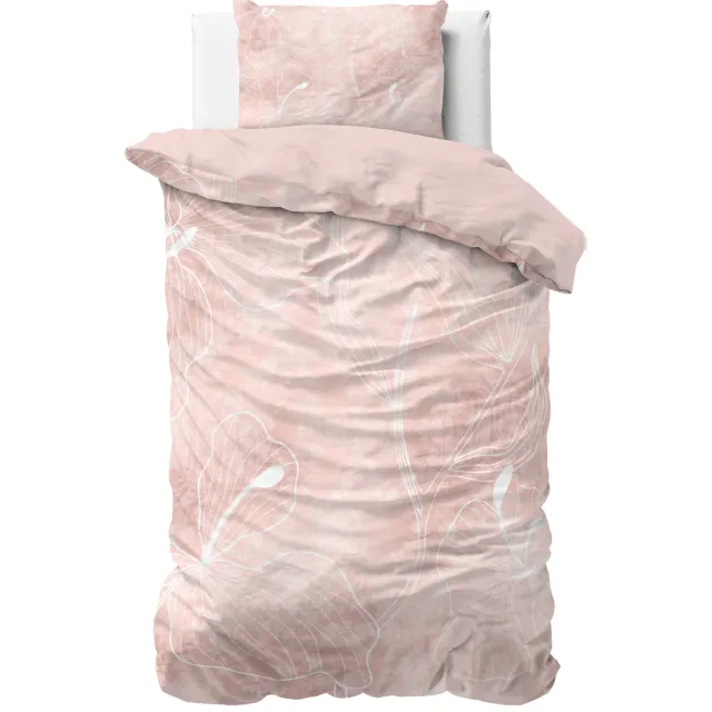 Sleeptime dekbedovertrek 1-persoons roze