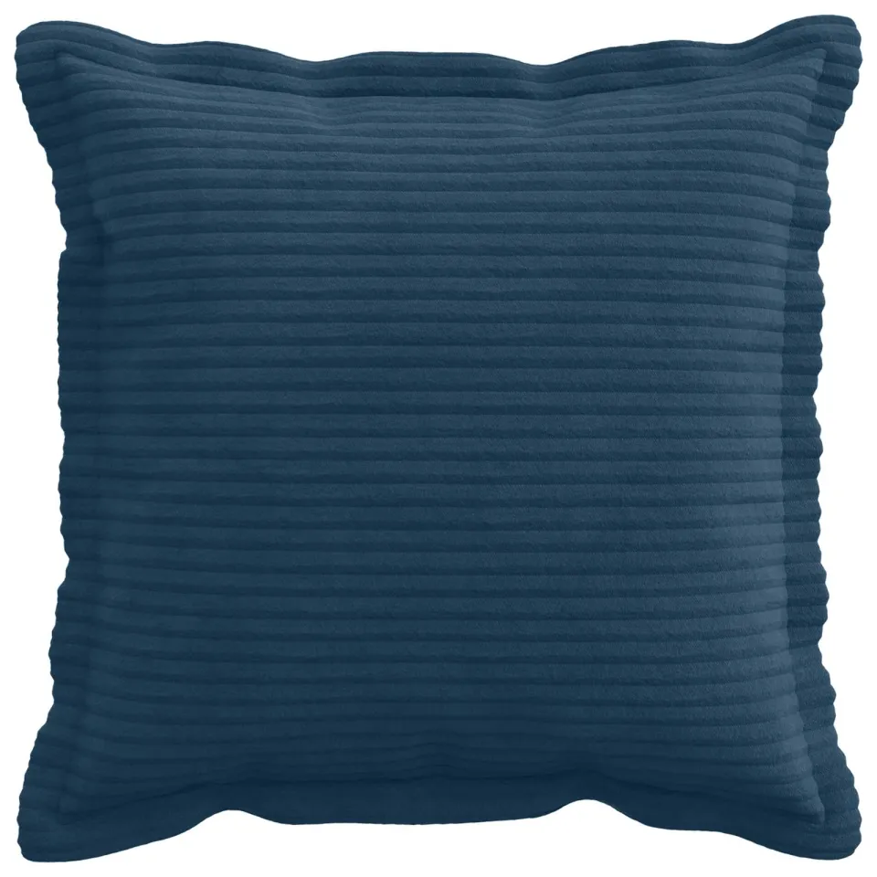vidaXL Kussensloop 12 st HOUTEN Marineblauw 50 x 50 cm corduroy