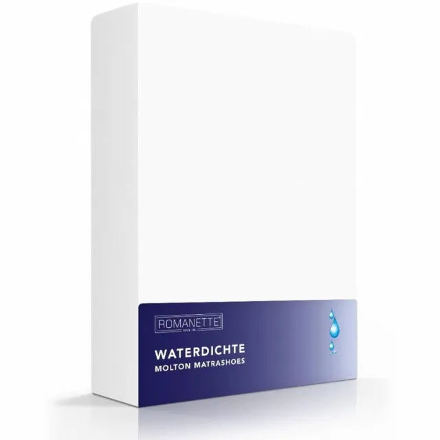Romanette Matrasbeschermer Waterdicht - 80 x 200 cm - [Wit]