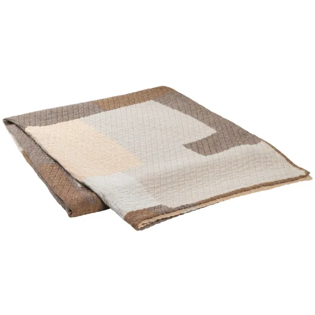 Broste Copenhagen PATCH plaid beige