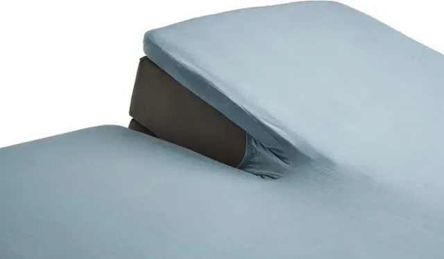Beddinghouse Jersey Splittopper Hoeslaken - Bluegrey Blauw Grijs