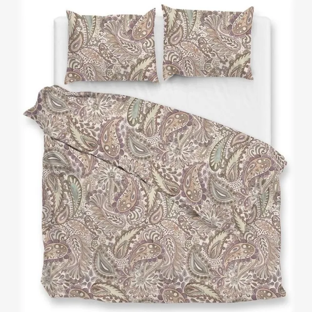 Zohome Dekbedovertrek Fe - Deken - Dekbed - Multi - 100% Katoen - Paisley - 2 slopen 60/70 cm