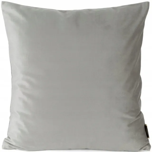 Eurofirany Decoratieve Kussensloop Elora Zilver Fluweel 45x45 cm