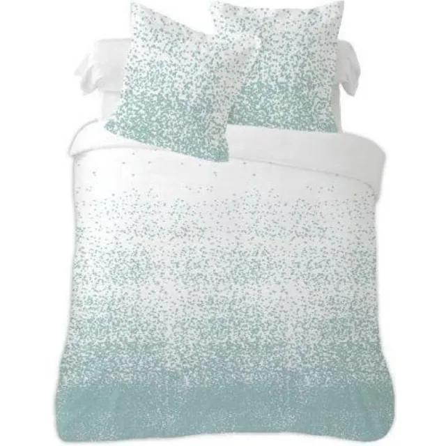 Better Nights dekbedovertrek katoen Eden Blue met 2 kussenslopen wit