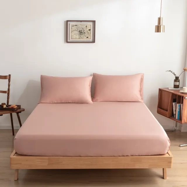 Boomba Bamboo Bamboe hoeslaken Cuddle Pink roze 140x200 cm – Standaard matras, zacht, ademend & hypoallergeen | Boomba Bamboo®