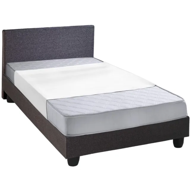 Sleepling 70 x 50 cm waterdicht matrasoplegger voor kinderen | matrasbeschermer van katoen | mijtdicht en urinebestendig | genaaide randen | Made in Germany | wasbaar op 95 graden, kookvast | wit