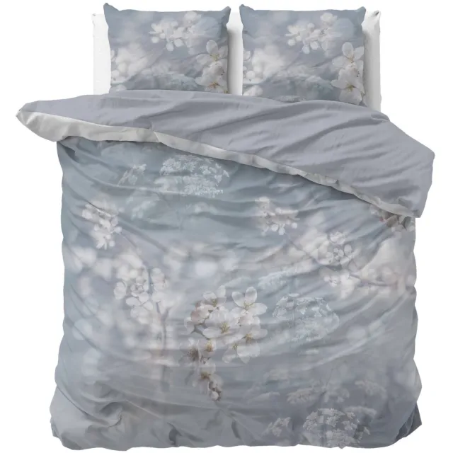 Sleeptime polyester dekbedovertrek 2-persoons (200x200 cm) Blauw