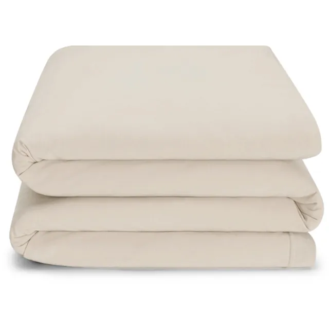 Yumeko kinderdekbedovertrek jersey sunrise wit - Biologisch & ecologisch
