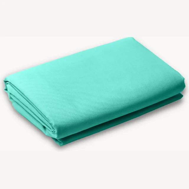 Y-not® Y-NOT - Crispy Cotton Hoeslaken Topper - 180x220 - tot 15 cm matrasdikte - 100% Katoen - 180 draaddichtheid - Petrol