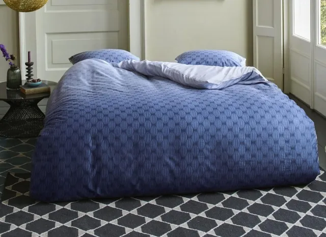 Esprit Nouni Kussensloop - 60x70 cm - Blue Blauw
